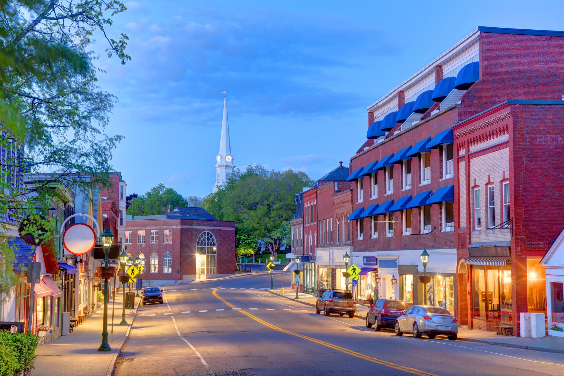 Downtown Camden, Maine